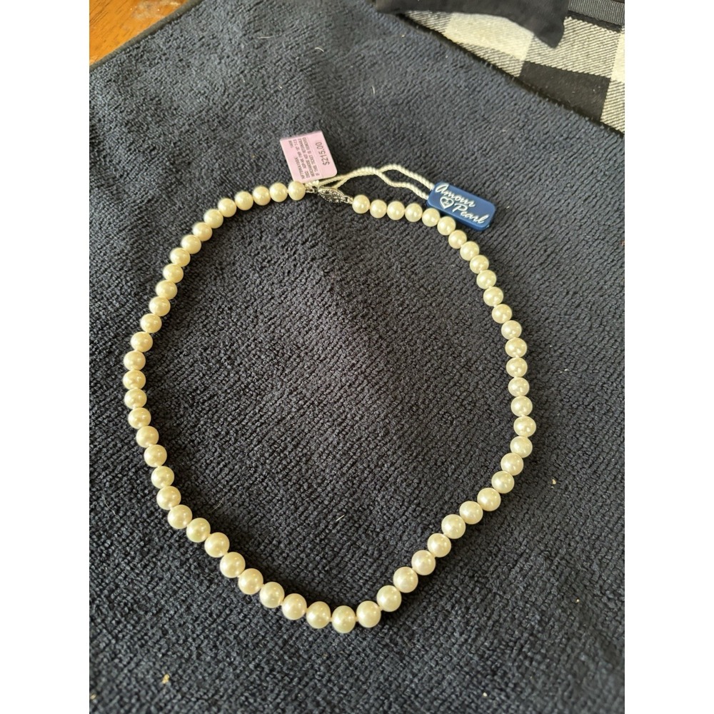 Amour de Pearl 17 Inch Necklace with 14K White Gold Clasp